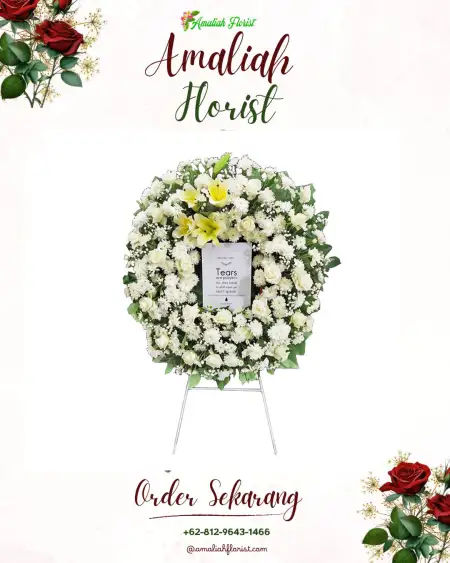 Krans Bunga Duka Venue Wedding Pamulang