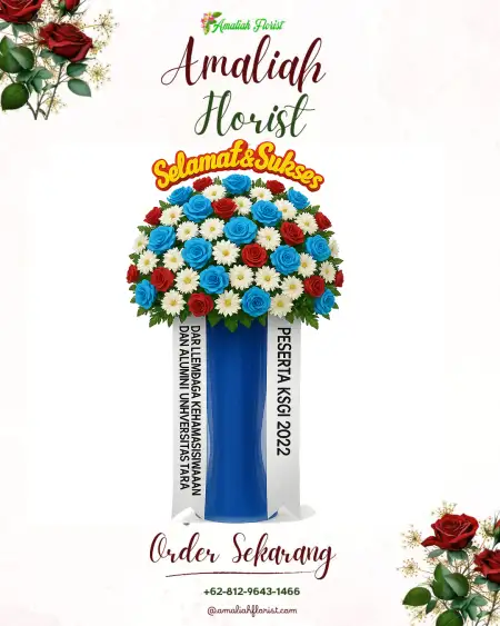 Standing Flowers Venue Wedding Pamulang